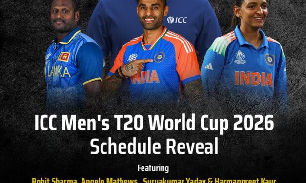 २०२६ च्या ICC T-२० वर्ल्डकपचे वेळापत्रक जाहीर; संपूर्ण ग्रुप रचना आणि सामन्यांची ठिकाणे…