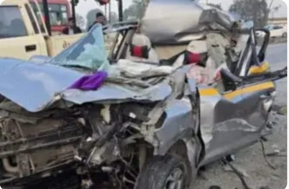 मुंबई–गोवा महामार्गावर भीषण अपघात; दोघांचा मृत्यू, अनेक जखमी