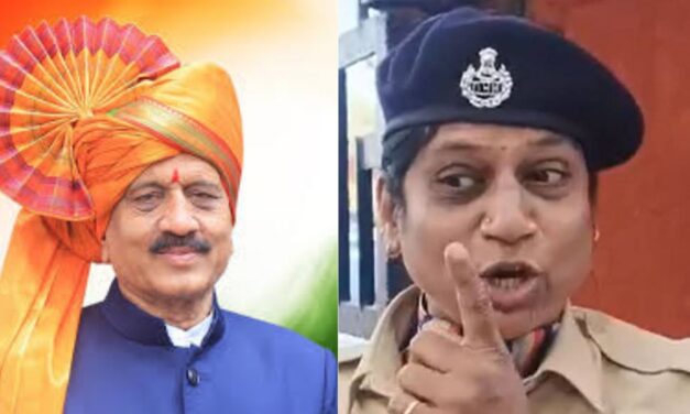 नाशिकच्या ध्वजारोहण सोहळ्यात मंत्री महाजन यांना वन कर्मचारी महिलेने “या” कारणामुळे विचारला जाब..!