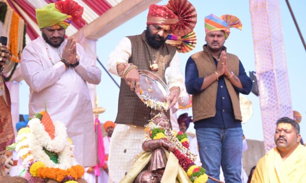 ऐतिहासिक किल्ले रायगडावर छत्रपती संभाजी महाराजांचा 345 वा राज्याभिषेक सोहळा उत्साहात -मंत्री भरत गोगावले यांची उपस्थिती