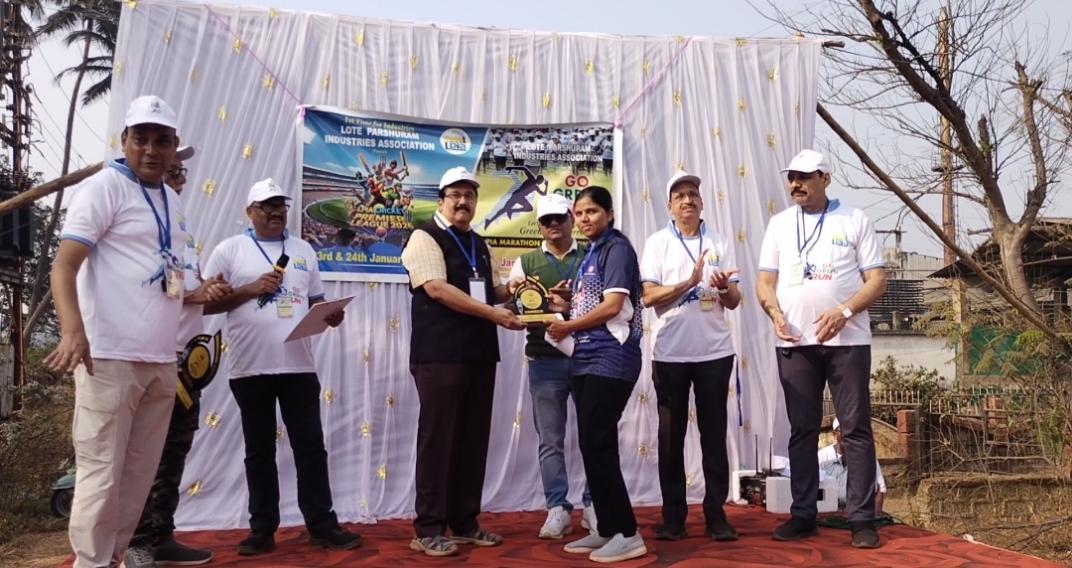 लोटे येथे “गो ग्रीन” मॅरेथॉन उत्साहात संपन्न