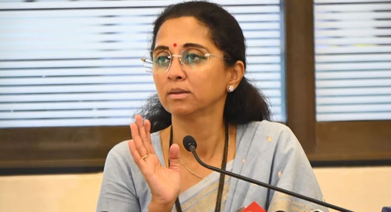 हवाई वाहतुकीवर सुप्रिया सुळे म्हणाल्या….अशा घटनांमुळे तपासणी झाली पाहिजे