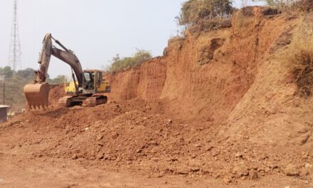 लोटे परशुराम एमआयडीसीत होतेय बेसुमार माती उत्खनन…