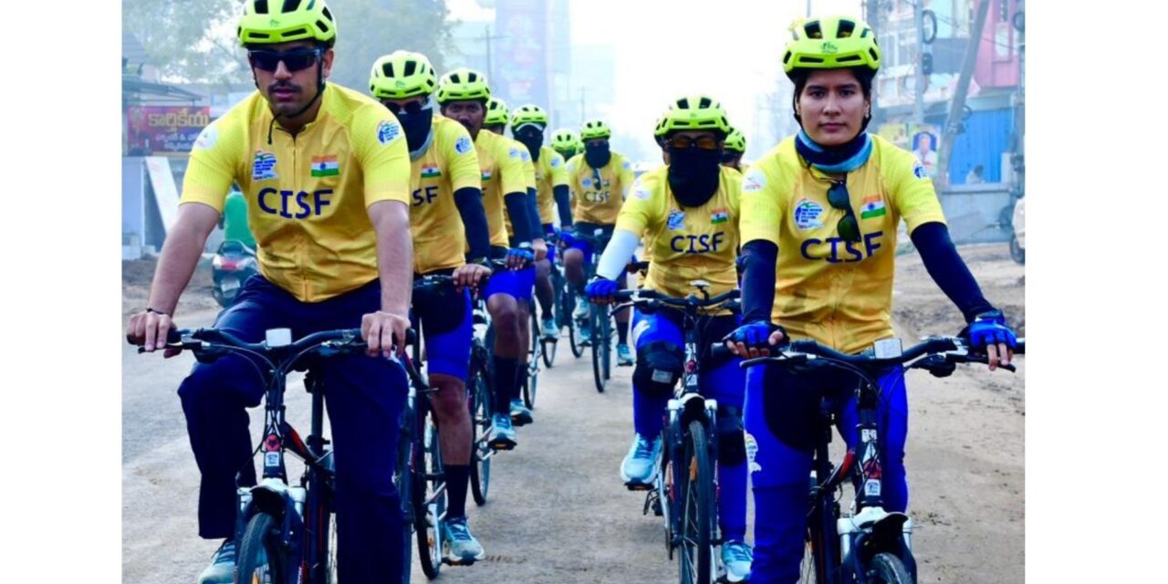 वंदे मातरम कोस्टल सायक्लोथॉनचे उद्या लोणेरे येथे आगमन..!