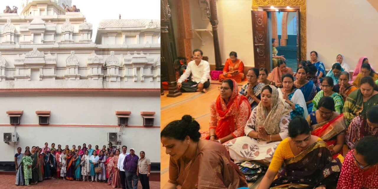 समाज हितासाठी वीरेश्वर मंदिर स्वामी सेवाकेंद्रातर्फे श्री.परशुराम मंदिरात आध्यात्मिक सेवा रुजू..!