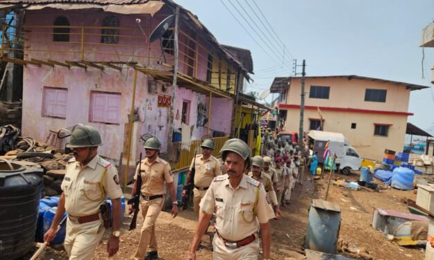 बाणकोट सागरी पोलिसांचा रूटमार्ग..!
