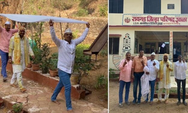 बोहल्यावर चढण्याआधी नवरदेवाने बजावला मतदानाचा हक्क