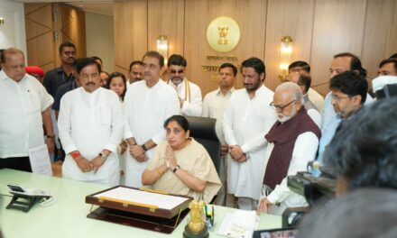 उपमुख्यमंत्री सुनेत्रा पवार यांनी स्वीकारला पदभार…!