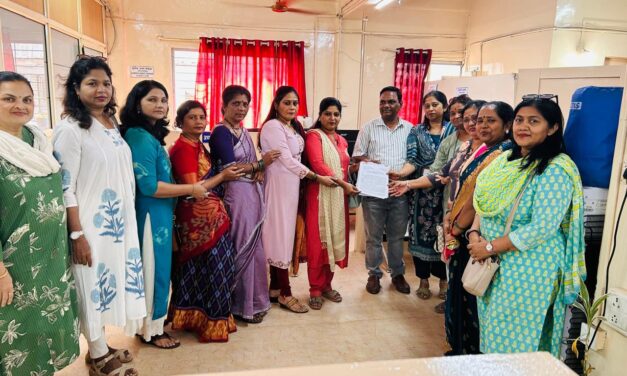 कोकण नागरी संघर्ष समिती महिला आघाडीतर्फे प्रदूषण मंडळाच्या अधिकाऱ्यांना निवेदन..!