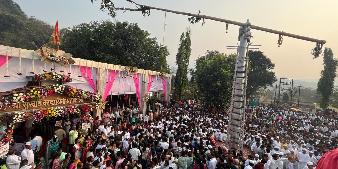 *श्री सुखाई वरदायिनी महाकाली देवी यात्रा उत्साहपूर्ण वातावरणात संपन्न