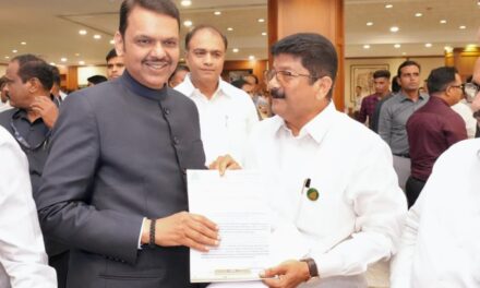 आमदार शेखर निकम यांची विधानसभेच्या अर्थसंकल्पीय अधिवेशनाच्या पूर्वसंध्येला मुख्यमंत्री ना. देवेंद्र फडणवीस यांच्याकडे मागणी