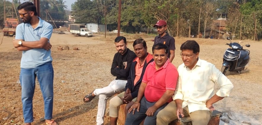 श्री करंजेश्वरीच्या शेरणे काढण्याच्या मैदानावर सुसज्ज तयारी.. नगरसेवक आणि तरुण कार्यकर्त्यांचा पुढाकार..!