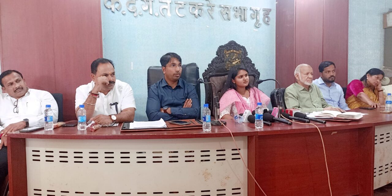 रोहा नगर पालिकेकडून शिल्लकी अर्थसंकल्प सादर