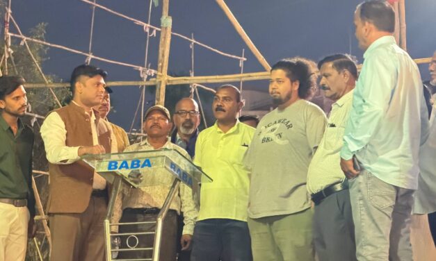 वंचित बहुजन आघाडीचे युवा नेते सुजात आंबेडकर यांच्याकडून नागपूर येथील संयुक्त मोर्चा स्थळाची पाहणी