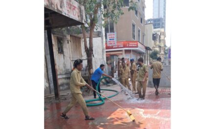 जी उत्तर विभागात सखोल स्वच्छता मोहीम संपन्न!