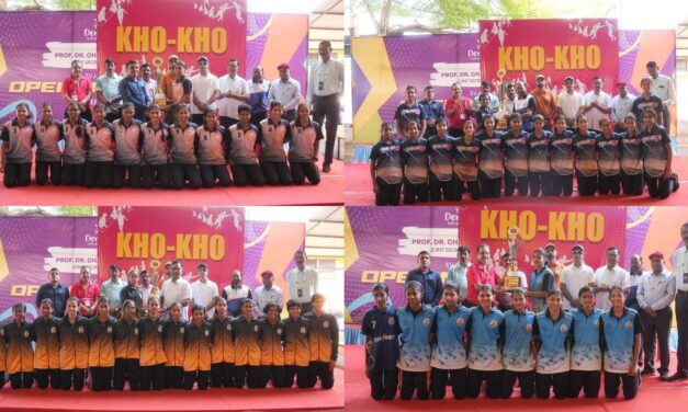 डेरवण यूथ गेम्सच्या खो – खो स्पर्धेत ७२ संघाचा विक्रमी सहभाग !