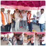 पोलीस उपनिरीक्षक विवेक साळवी यांचा आंबव पोंक्षे येथे सत्कार