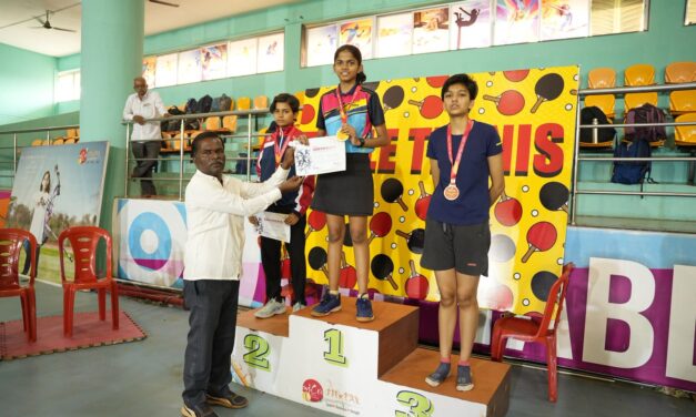 डेरवण यूथ गेम्स २०२६ टेबल टेनिस स्पर्धेत “सातारा” जिल्ह्याचे वर्चस्व