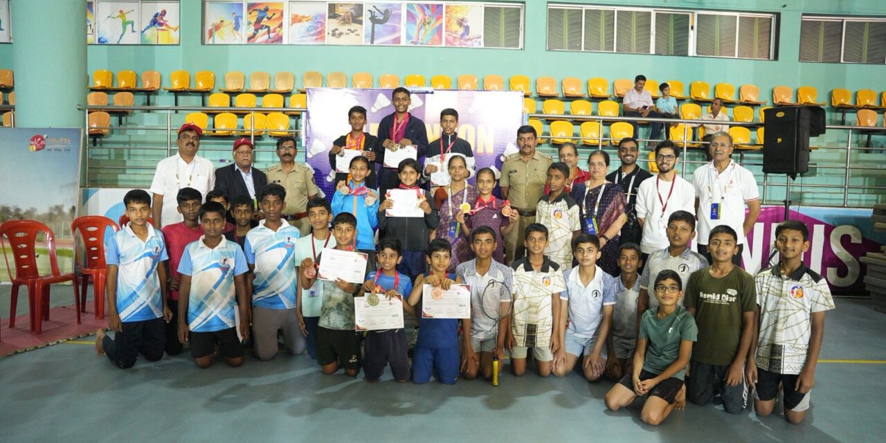 बॅडमिंटन स्पर्धेत सांगली व सातारा जिल्ह्याचे वर्चस्व