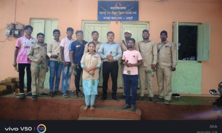 महावितरणच्या असुर्डे शाखेमध्ये लाईनमन दिवस साजरा