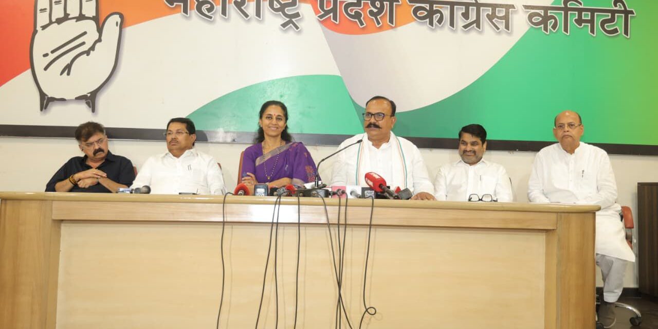 राज्यसभा निवडणुकीसाठी काँग्रेस पक्षाचा ज्येष्ठ नेते शरद पवार यांना पाठिंबा: हर्षवर्धन सपकाळ