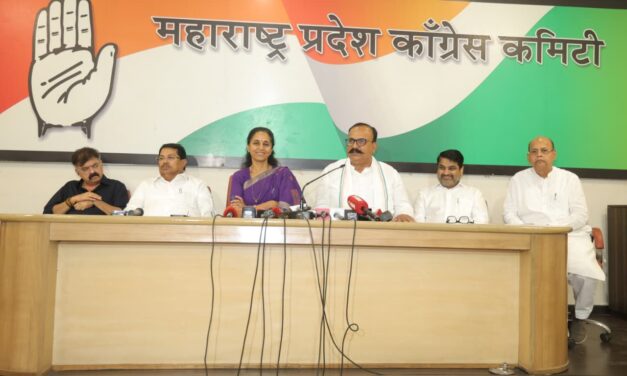 राज्यसभा निवडणुकीसाठी काँग्रेस पक्षाचा ज्येष्ठ नेते शरद पवार यांना पाठिंबा: हर्षवर्धन सपकाळ