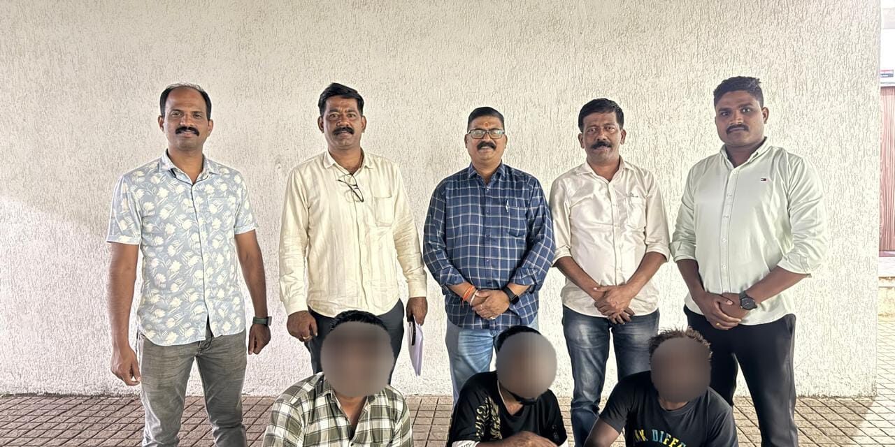 चिपळूणमध्ये दहा किलो गांजासह खेड मधील तिघे ताब्यात; लाखोंचा मुद्देमाल जप्त..!