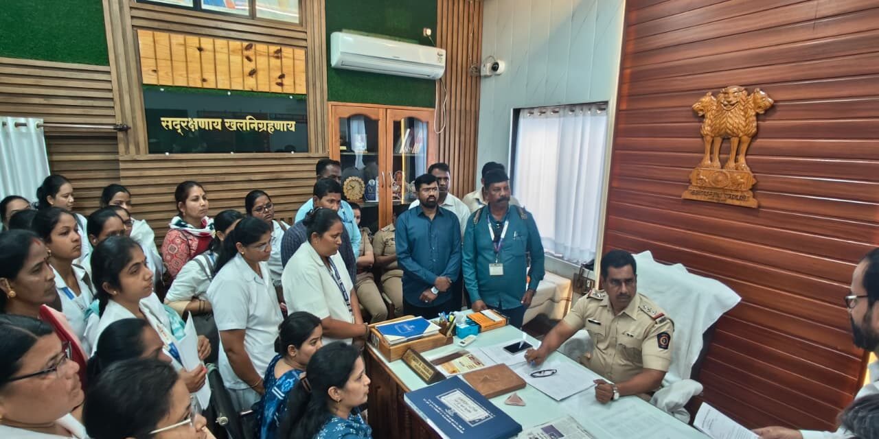 दापोलीत आरोग्यसेविकेला मारहाण,पोलिसात परस्पर विरोधी तक्रारी