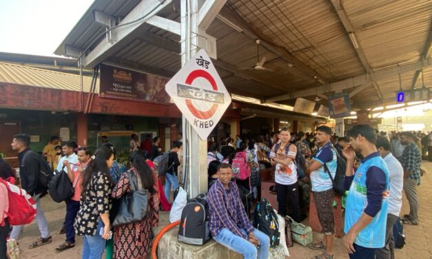 शिमगोत्सवासाठी कोकणात आलेल्या चाकरमाण्यांचा परतीचा प्रवास सुरु