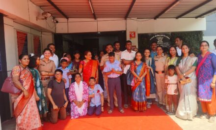 नारीशक्तीचा अभूतपूर्व गौरव सोहळा, खोपोली पोलीस स्टेशन चा कारभार महिलांच्या हाती.