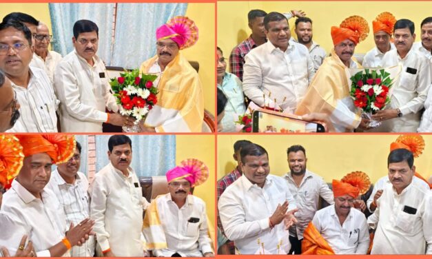 पंचायत समिती चिपळूण सभापती पदी महायुतीचे श्री.सूर्यकांतजी खेतले आणि उपसभापती पदी श्री. संदेशबापू आयरे यांची बिनविरोध निवड