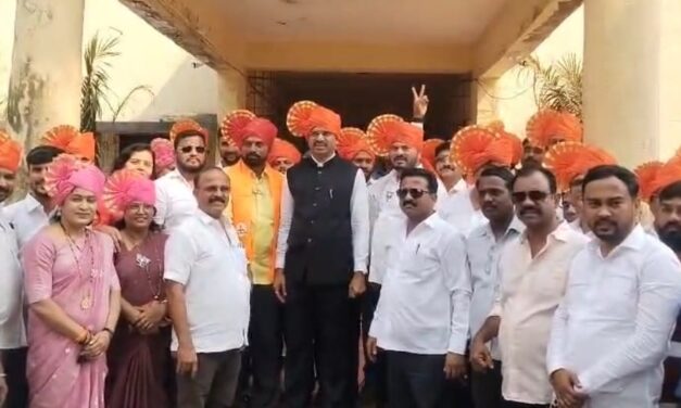 अखेर खालापूर पंचायत समितीवर कमळ फुलले, सभापती पदी कृष्णा पारंगे