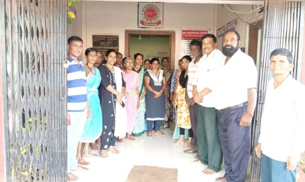 पिगोंडे ग्रामपंचायती मधील आंबेघर ग्रामस्थांचा पाण्यासाठी हंडा मोर्चाचा इशारा