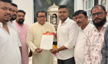 सुजित सोनवणे यांची मनसे पनवेल तालुकाध्यक्षपदी निवड