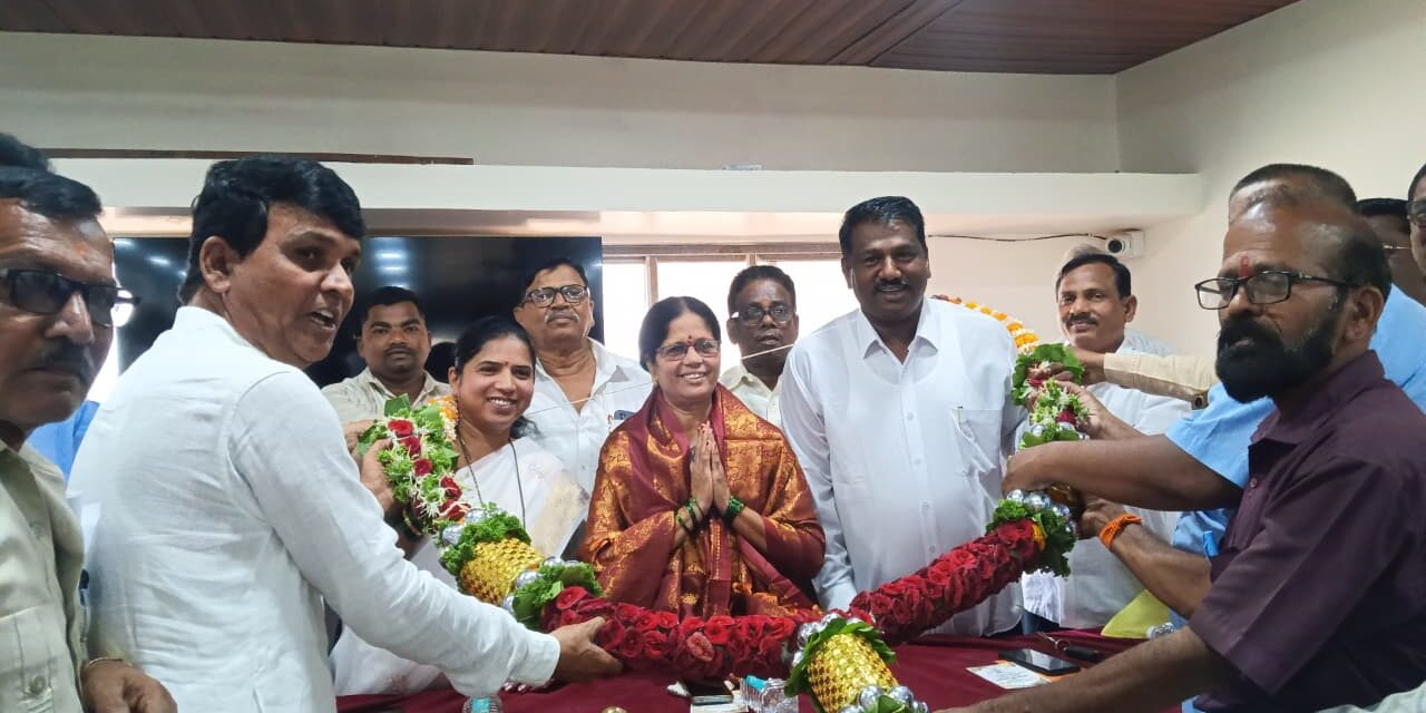 रत्नागिरी जिल्हा परिषदेच्या अध्यक्षा सौ. अस्मिता केंद्रे यांचे मंडणगड तालुक्यात जोरदार स्वागत