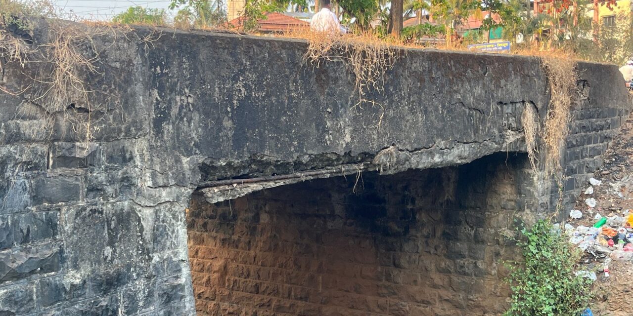 धोक्याची घंटा! मिरजोळी येथील ब्रिटिशकालीन पूल मोजतोय शेवटची घटका : रहिमान दलवाई