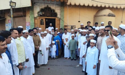 ईद निमित्त चिपळूणमध्ये सौहार्दाचा संदेश; मुस्लिम बांधवांना शुभेच्छा