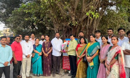 नगरसेवक संदीप भिसे यांच्या पुढाकारातून काविळतळी येथे पाणपोईचे उद्घाटन