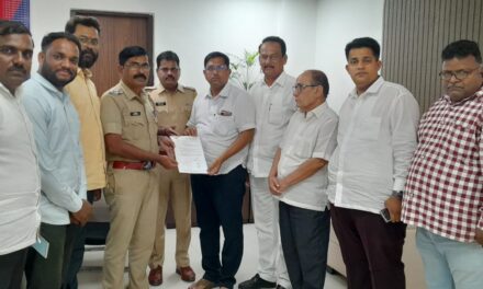 चिपळूणमध्ये पत्रकारावरील भ्याड हल्ल्याचा राष्ट्रवादी काँग्रेसकडून तीव्र निषेध, डीवायएसपीना दिले निवेदन.!