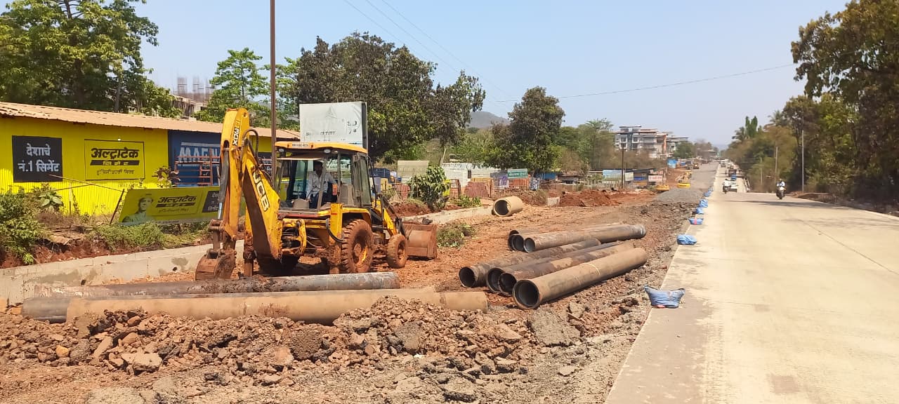 भरणे-खेड मार्गाचे काम ३० एप्रिलपर्यंत पूर्ण करण्याचा प्रयत्न; उर्वरित काम पावसाळ्यानंतर सुरू होणार
