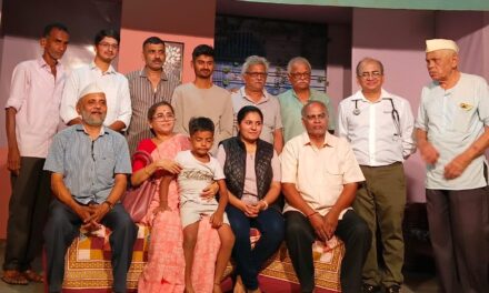 ‘मित्र’ नाट्यप्रयोगाने लक्ष्मी नारायण मंदिरातील रामनवमी उत्सवाची सांगता