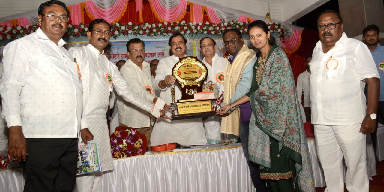 समाजाभिमुख पत्रकारितेसाठी यशवंत कांबळे यांचे कौतुक – सुनिल तटकरे