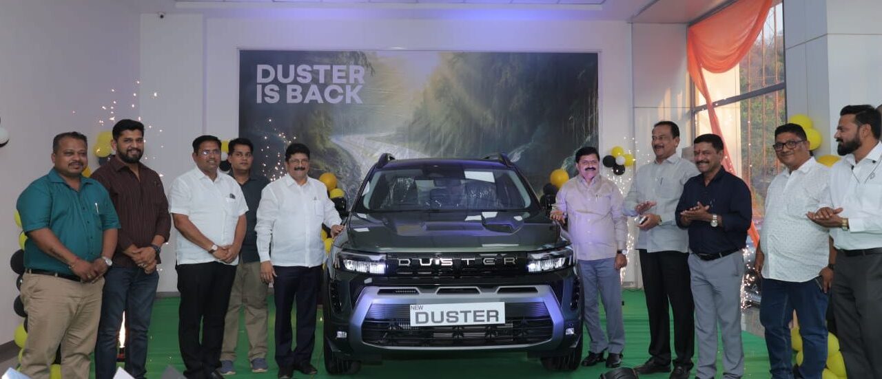 न्यू डस्टर दमदार पुनरागमनाचा भव्य सोहळा चिपळूणमध्ये संपन्न “The Icon is Back”