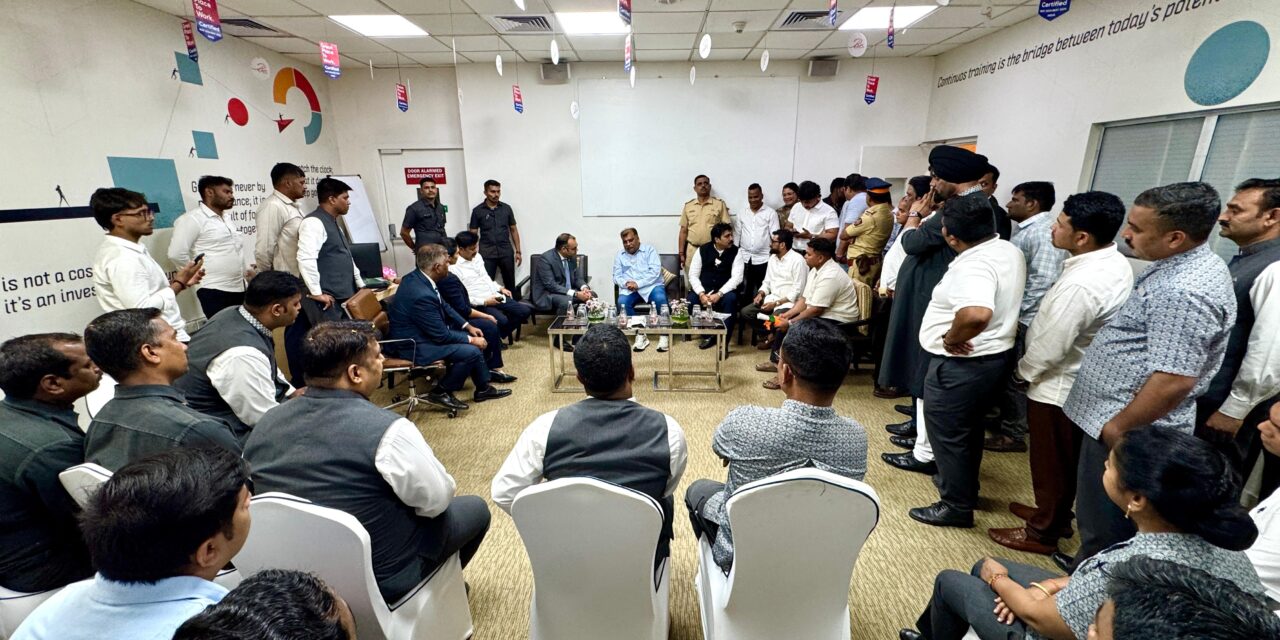 विलेपार्लेतील जे डब्ल्यू मॅरिएट सहारमध्ये कामगार कर्मचारी संघाची स्थापना