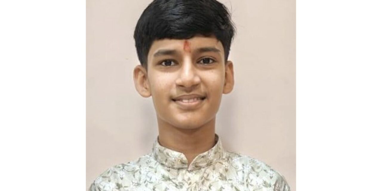 खोडदे येथील कुमार अनुज संदेश साळवी याला सीबीएसई दहावी परीक्षेत 96.60 टक्के गुण