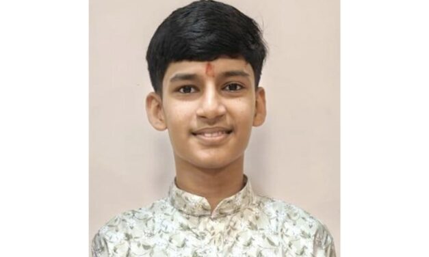 खोडदे येथील कुमार अनुज संदेश साळवी याला सीबीएसई दहावी परीक्षेत 96.60 टक्के गुण