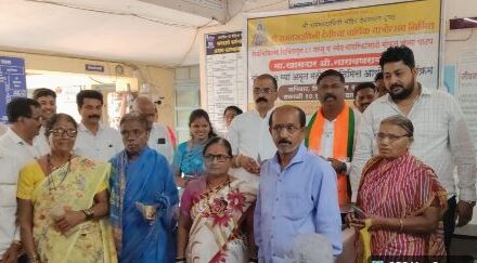 चिपळूण दसपटी विभागा मध्ये श्री रामवरदायीनी देवीच्या वार्षिक यात्रे दरम्यान नेत्रचिकित्सा शिबीराचे आयोजन