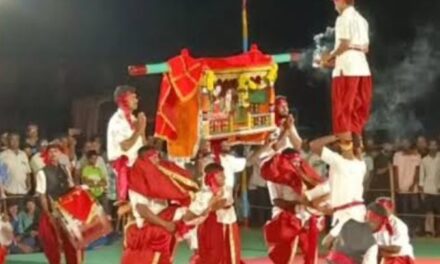 चिपळूण मध्ये जिल्हास्तरीय पालखी नृत्य स्पर्धेचे आयोजन