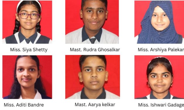 वेरळ येथील श्रीसमर्थ कृपा विद्यालयाचे दहावी परीक्षेत यश !