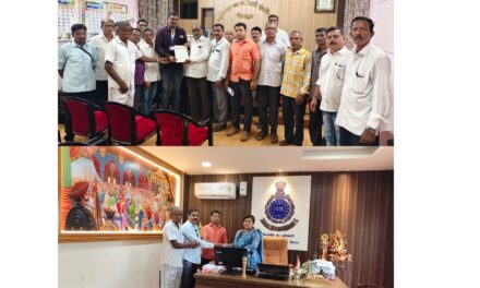 आकले ग्रामस्थांच्या न्यायासाठी शिवसेना ( उ बा ठा पक्षाचे ) निवेदन; मोजणीचे आदेश, प्रशासनाचे आश्वासन